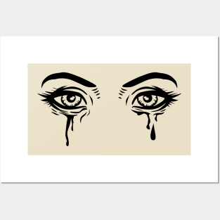 Crying Eyes Posters and Art